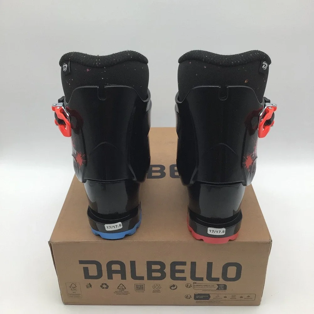 Dalbello J Green 1.0 GW Kids Junior Ski Boots Black 17 / 17.5 216mm NEW